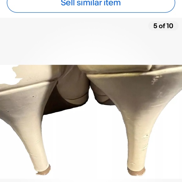 Kate and Kelly womens shoes size 8 in Beige, Small Nicks‎ On Heels As Shown - Picture 4 of 8